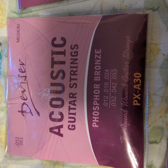 Guitar strings acoustic normal light medium bronze music new - Picture 3 of 11